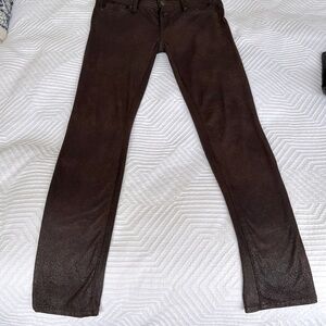GENETIC DENIM Ankle Mock Suede Size 26
